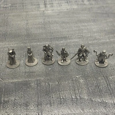 Monopoly Lord Of The Rings Trilogy 6 Replacement Pewter Game Pieces Tokens - Image 1 of 3