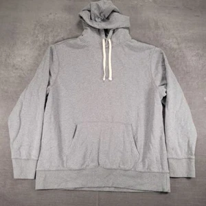 American Eagle Y2K Super Soft Gray Basic Pullover Hoodie Sweatshirt XXL - Picture 1 of 10