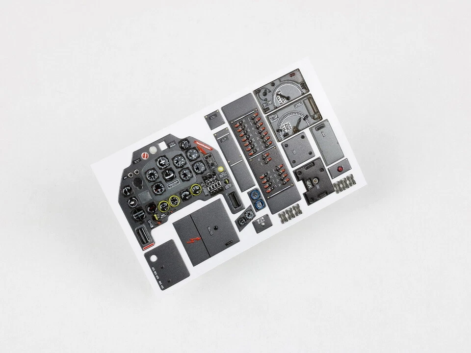 Paneles de instrumentos Red Fox Studio 1/24 Junkers Ju 87R Stuka para kits de trompetista Foto 1 de 1