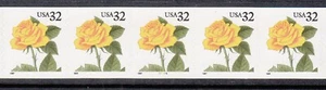 USA PNC SC# 3054 YELLOW ROSE 32c.SELF ADHESIVE MNH - PL#3344 - Picture 1 of 1