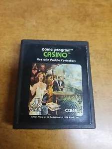 Casino (Atari 2600, 1979)(Tested) - Picture 1 of 4
