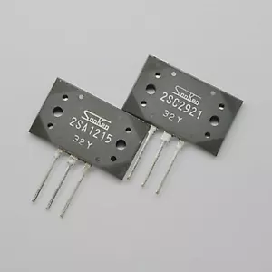 2SA 1215-2SC 2921 TRANSISTOR PAIR KIT - 1x2SA1215 1x2SC2921 - Picture 1 of 1