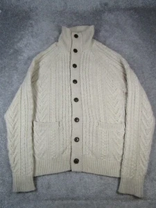 J.Crew Sweater Womens Medium Brown Cable Knit New - Picture 1 of 9