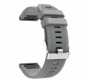 For Garmin Marq Strap Replacement Band Silicone 22mm Buckle One Size Plain - Picture 1 of 15