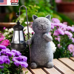 Garden Decor Solar Statues for Mom Grandma Birthdays for Women Sister Wife Lady - Picture 1 of 8