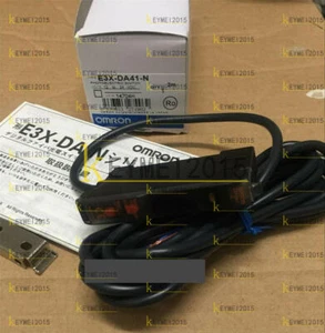 NEW ONE Omron Photoelectric Switch E3X-DA41-N 12-24VDC 2M - Picture 1 of 1