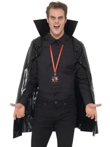 Mantello da vampiro in PVC Smiffys Halloween - Foto 1 di 1