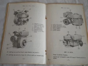 vintage Stationary engine instructions Bernard Moteurs 18A 218A 318A 28A 328A - Picture 1 of 2