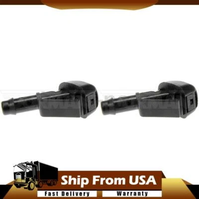 前挡风玻璃洗衣机喷嘴 2x 适合 2004 年福特野马 3.9L — 第 1/4 张图片