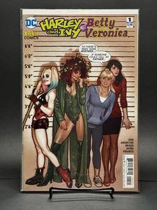 Harley and Ivy Meet Betty and Veronica #1 Adam Hughes variant DC 2017 NM - Picture 1 of 1