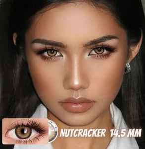 Nut Brown ❤️ Braune Kontaktlinsen ❤️ Jahreslinsen ❤️ K40 - Bild 1 von 1