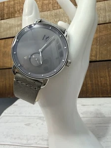 Orologio MVMT Uomo Revolver Acciaio Inox Cinturino Pelle Grigio 41mm - Foto 1 di 10