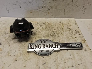 03-07 Ford F-250 Super Duty OEM King Ranch Guardabarros Izquierdo Emblema Logo #C3-5 - Imagen 1 de 5