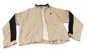 Prince Men’s Jacket Size M Zip-Up Windbreaker Vintage Polyester Logo - Picture 1 of 5