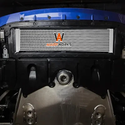 Aluminum Oil Cooler For BMW M3 M4 M2 S55 F80 F82 F83 F87 F8X 2015-2020 2016 2018 - Image 1 of 4