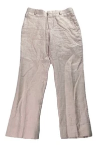 Lauren Ralph Lauren 100% Linen Pants Boys 8R /24” W Pink Suit Dress Pants NWT - Picture 1 of 10