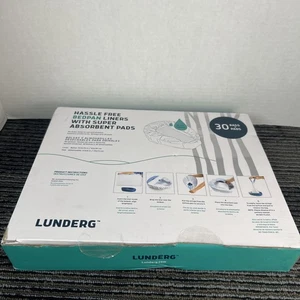 Lunderg 30 Stück Bettpfanneneinlagen mit super saugfähigen Pads universelle Passform Neu - Bild 1 von 5