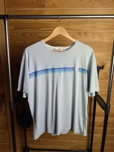 Yves Saint Laurent Pour Homme T-Shirt – Light Blue Size L – Vintage - Picture 1 of 7