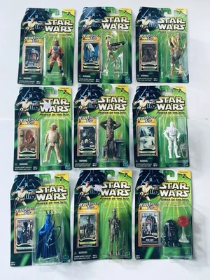 2000 Star Wars Action Figures Power of the Jedi - Collection 2 (LOT OF 9) - Image 1 of 4