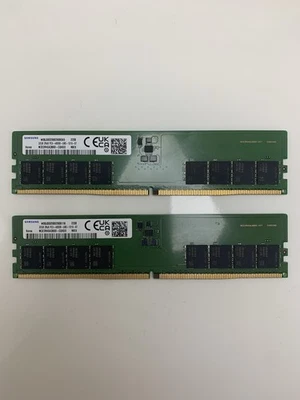 Samsung 64gb Kit 2x32gb DDR5 4800Mhz UDIMM - Image 1 of 2