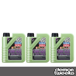 3 x Liqui Moly Molygen Fully Synthetic High Performance 5W40 Engine Oil, 1 Litre - Picture 1 of 1
