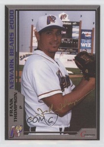 2000 Citation Graphics Newark Bears Frank Thompson #25