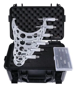 Accusize Industrial Tools 0-6 inch by 0.0001'' Ultra-Precision Outside Microm... - Picture 1 of 10