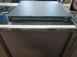 Cisco Catalyst Series WS-C3550-48-SMI 48 Port Network Ethernet Switch FREE SHIP - Picture 1 of 8