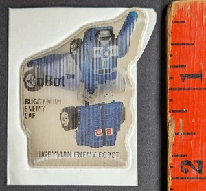 Vintage 1984 Buggyman GoBot Transform Flicker Puffy Sticker Card (NM) - Picture 1 of 2