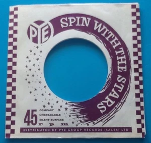 S44 10 Replica/Copies Of A Used Early Pye Label, Company Record Sleeve Pk Of 10 - Bild 1 von 1