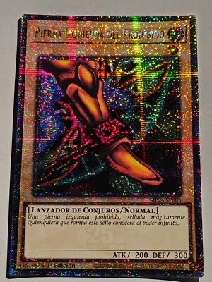 LEFT LEG OF THE FORBIDDEN ONE●MP24●YUGIOH●QUARTER CENTURY●SPANISH●NM●E729 - Image 1 of 2