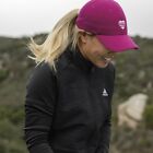 adidas Golf Womens Cold Ready Full Zip Up Lightweight Jacket Top - Black