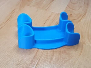 Nintendo Switch Dual BLUE Pro Controller Stand Accessory Holder Mount - Afbeelding 1 van 3
