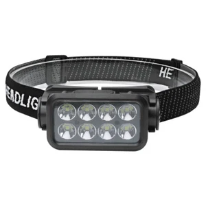 COB LED Stirnlampe USB Wiederaufladbar Headlight Taschenlampe Arbeitslichtleiste Kopfbandlampe - Bild 1 von 18