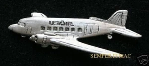 US AIR DOUGLAS DC-3 AUTHENTIC PEWTER PIN - Picture 1 of 1