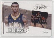 2013-14 Panini Signatures Film Onyx /20 George Hill #51