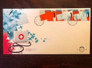 NETHERLANDS FDC COVER 2012 YEAR RED CROSS HEALTH US SHIPPING $2; WORLDWIDE $2.50 - Picture 1 of 1