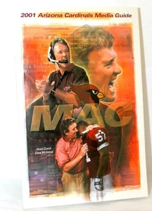 Arizona Cardinals Media Guide Vintage 2001 NFL Football Collectible 376 Pages - Picture 1 of 10