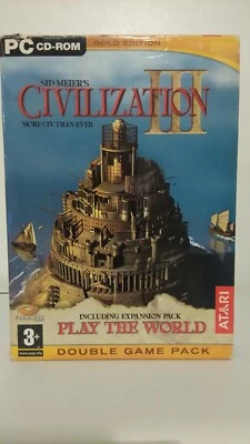 Civilization 3 Sid Meier's Double Game Pack PC CD-ROM Gold Edition. - Image 1 of 3
