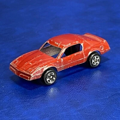 De colección Tootstoy Chicago Diecast Metal Rojo Pontiac Firebird Coche Deportivo 2 Pulgadas de Largo Foto 1 de 4