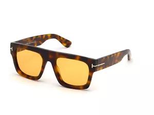 TOM FORD Sonnenbrillen FT0711 FAUSTO 56E Havana Braun Herren - Bild 1 von 4