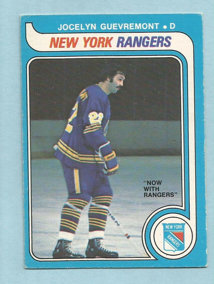 1979-80 O-Pee-Chee OPC Hockey Jocelyn Guevremont #381 Rangers Sabres NMT+ **2 - Image 1 of 1