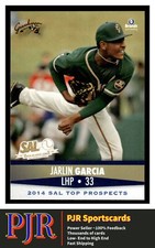2014 Brandt South Atlantic League #10 Jarlin Garcia Greensboro GrassHoppers
