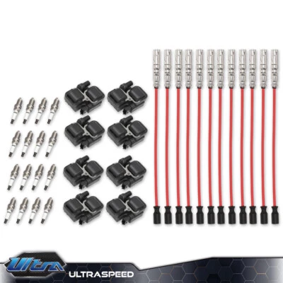 Se adapta a 98-2011 Mercedes-Benz Clase C CL CLK ML Bobina de encendido y bujía y cable Foto 1 de 4