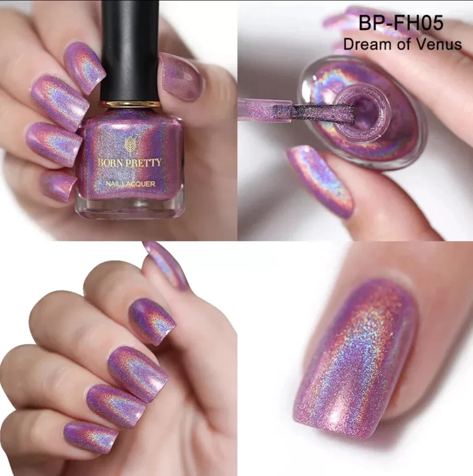Hologramm Nagellack, BORN PRETTY FH05 Dream of Venus, neuester Trend. 7ml NEU. - Bild 1 von 1