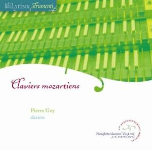 Mozart: Claviers Mozartiens - Pierre Goy CD Lyrinx New