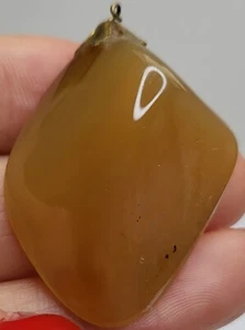 Vintage Pendant Agate For Spiritual Healing Meditation Chakra Cleansing - Picture 1 of 17