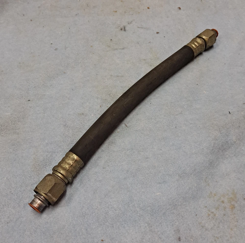 1969-1971 Dodge D-W 100 200 300 Truck 318 NOS MoPar A/C COMPRESSOR SUCTION HOSE - Image 1 of 2