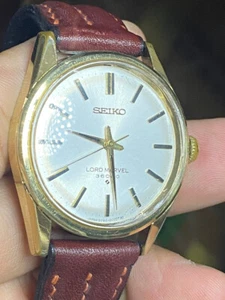 Vintage Seiko Lord Marvel 5740C 23J Gold Hi-Beat 36000bph Hand Winding Watch - Picture 1 of 6