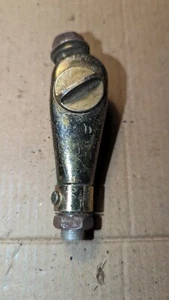 Vintage Brass Adjustable Light Fixture Attachment Piece - Picture 1 of 8